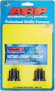 ARP Flywheel Bolts, Pro Series, Chromoly, Black Oxide, 12-Point, 3/8 in. x .900 in., Mini, 1.6L, Set of 6