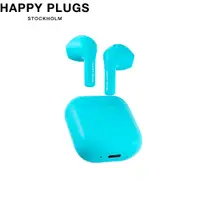 在飛比找PChome24h購物優惠-Happy Plugs Joy真無線藍牙耳機 - 土耳其藍