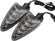 LED Indicator Blinkers Amber Lamp Accessories Motorcycle LED Turn Signal Indicator Light For Speed for Triple 1050/R Street Triple 675/R Front/Rear(21mm)