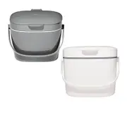 OXO Good Grips Easy Clean Compost Bin 6.62L - White