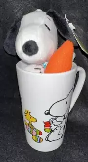 Peanuts Snoopy Valentine’s Day Coffee Cup Mug with Plushy Keychain