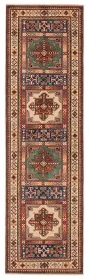 Vintage Hand-knotted Runner Rug 2'8" x 9'3" Traditional Wool Carpet