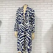 Anthropologie Women’s Blue Motif Robbie Duster Jacket - Size XS