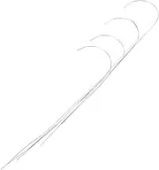 PERSELOSO 4Pcs Manual Beading Needles Bent Embroidery Sewing Needles for Jewelry Making Crafting DIY Projects for Quick Bead Threading and Bracelet Design