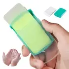 2 Boxs (100 Sheets) Hand Washing Soap Sheets for Outdoor Travel,Portable Camping