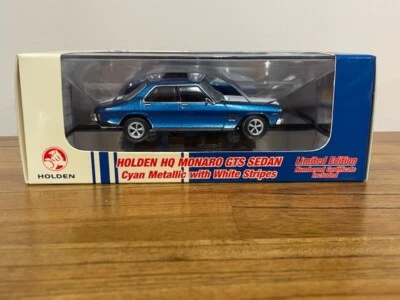 CLASSIC CARLECTABLES HOLDEN HQ MONARO GTS SEDAN LIMITED EDITION COA 0734/1750