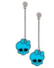 Monster High Frankie Stein Accessory Kit 1 Pair Earrings 3 Pins New