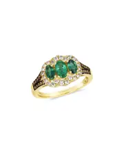 Le Vian Costa Smeralda Emeralds 14K 1.14 ct. tw. Diamond & Emerald Ring