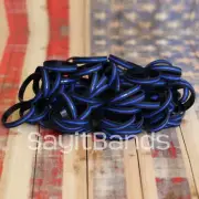 200 Thin Blue Line Wristbands - Police Law Enforcement Awareness Bracelet Bands