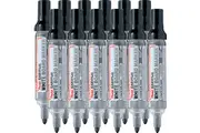 Pentel MW50M Easyflo Whiteboard Marker Bullet Point Black Box 12