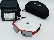 NEW OAKLEY FLAK 2.0 XL RED TIGER SUNGLASSES LIMITED EDITION RARE PRIZM BLACK
