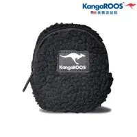 在飛比找momo購物網優惠-【KangaROOS 美國袋鼠鞋】隨身鑰匙 證件 零錢 絨布