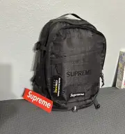 Supreme Backpack Black SS19 New With Tags