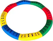 Balance Stepping Stones for Kids 8-Piece Set, Indoor and Outdoor Balance Blocks, Non-Slip Texture, Promote Coordination, Balance, Strength, Gym Toys/7628 (Color : Style3)