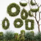 1Pcs Artificial Moss Grass Fake Turf Garden Landscaping Decor Wall Hanging Craft