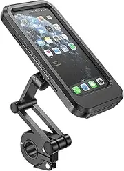 Universal Bicycle GPS 360° Swivel Adjustable Motorcycle Cellphone Holder Waterproof Motorcycle Bike Mobile Phone Holder Support Navigation Bracket