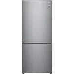 LG GB-455PL 420L Bottom Mount Fridge (Stainless Steel)