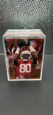 79- Jerry Rice Card Lot Sa Fran & Raiders Mostly Commons But Some Inserts...