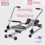 Rowing Machine Hydraulic Rower Resistance Exercise Fitness At Home Gym Cardio