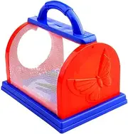 Fine Mesh Observation Box Butterfly Habitat Cage Easy to Clean Portable Science Exploration