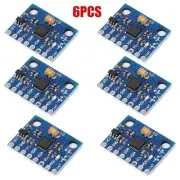 6PCS MPU-6050 3 Axis Gyroscope + Accelerometer Module 3V-5V For Arduino Lot