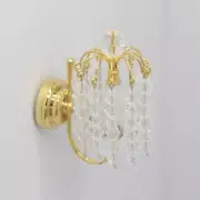 1:12 Scale Dollhouse Miniatures Vintage Ceiling Lamp Lights for Study Room