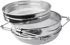 Stainless Steel Honey Strainer Double Sieve, Bee Keeping Equipment Filter