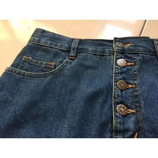 BOBSON LADY’S JEANS 牛仔裙 長裙 27腰