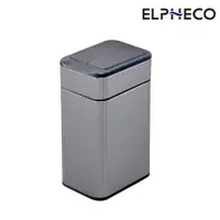 在飛比找ETMall東森購物網優惠-ELPHECO 不鏽鋼雙開除臭感應垃圾桶 ELPH9811U
