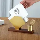 Napkin Holder Stand Light Luxury Tissue Dispenser for Party Buffet Home