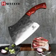 Meat Cleaver Full Tang Handmade Heavy Duty Chef Knives Butcher Big Bone Chopper