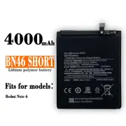 New Replacement Battery BN46 For Xiaomi Redmi Note 6 4000mAh + Tools