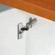Full OL 3/4" 110° Integrated Soft-Close Hinges, Complete Set of 2 Hinges with 3m