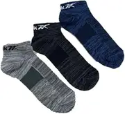 [Gunze] Reebok Socks, 3 Pairs Set, Arch Support, Antibacterial, Deodorizing, Sneaker Length