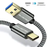 High-Speed USB-C Braided Cable Certified Fast Charging Cable for Samsung iPhone