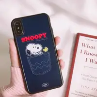 在飛比找蝦皮購物優惠-Iphone各款 史努比 SNOOPY 牛仔 掛繩 手機殼 