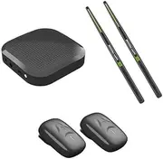 Virtual Reality Drum Set, 3D Motion Sensing Air Drum Rock Beat Rhythm Stick, Portable Electronic Drum Set, for Beginners Children Adults