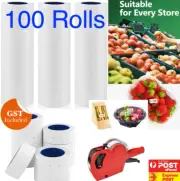 100 ROLLS OF NEW PRICE GUN TAGS LABELS FOR MX 5500 MX-5500 MX5500