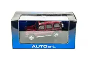 AutoArt 1/43 Mercedes-Benz G Wagon Metallic Red Diecast Model Car