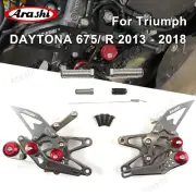 QuickShift Rearset Footrest Pegs For Triumph Daytona 675 R 2013-2018 2014 2015