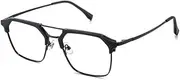Blue Light Blocking Computer Glasses, Square Eye Protect Video Eyeglasses Anti Glare Men Women