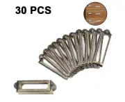 30Pcs Card Holder Drawer Handle/Label Frame Card/Label Holder/Label Handle/Cabinet Frame Handle/File Name Card Holder