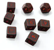 The One Ring RPG: Black Dice Set