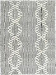 Lavish Saw Ivory Wool Rug