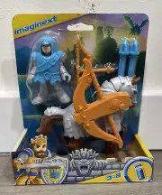 NIB Fisher-Price Imaginext Medieval Honable Archer & Steed Horse Figure Toy Set