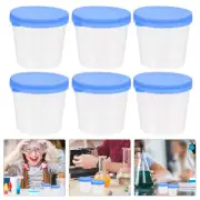 50 Pcs Pee Cups for Testing to Go with Lids Man