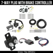 DrawTite 7-Way Trailer Wiring Brake Control For 17-25 Jeep Compass 2017 New Body