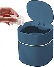 Trash Can, Countertop Garbage Cans with Lid, Out Countertop Garbage Cans Detachable for Vanity Tabletop, Bedroom, Bathroom Puchen