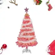 Tiny Christmas Trees, 4pcs Mini Artificial Xmas Sisal Snow Frost Tabletop Tre...