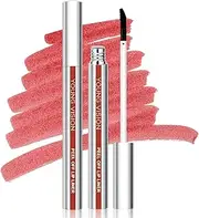 Peel Off Lip Stain, Tattoo Magic Color Matte Nude Lip Gloss Lip Tint,Long Lasting Waterproof Peel Off Lip Liner,Nonstick Cup Liquid Lipstick Lip Stain for Women Girls (1#, Lip)